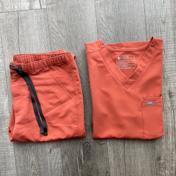 Figs Shirts Figs Terracotta Men Medium Top Bottom Poshmark